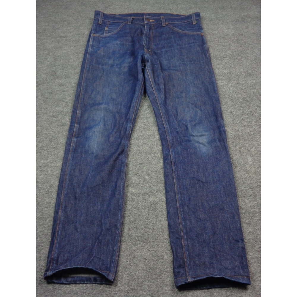 Levis BIG E 606 Orange Tab Made USA LVC Talon Denim Jeans Vintage 60s Fits 34x30